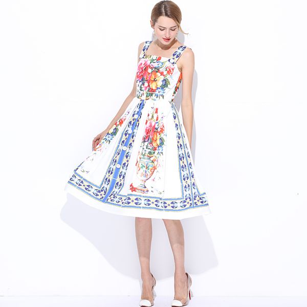 size designer spring summer new women beach party vintage chic print flowers sleeveless vest dress kam1, Black;gray
size designer spring summer new women beach party vintage chic print flowers sleeveless vest dress kam1, Black;gray