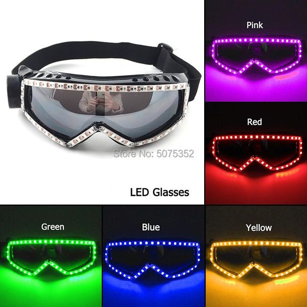 party masks led sunglasses flashing rave flashing/steady on glasses carnival decorations
party masks led sunglasses flashing rave flashing/steady on glasses carnival decorations