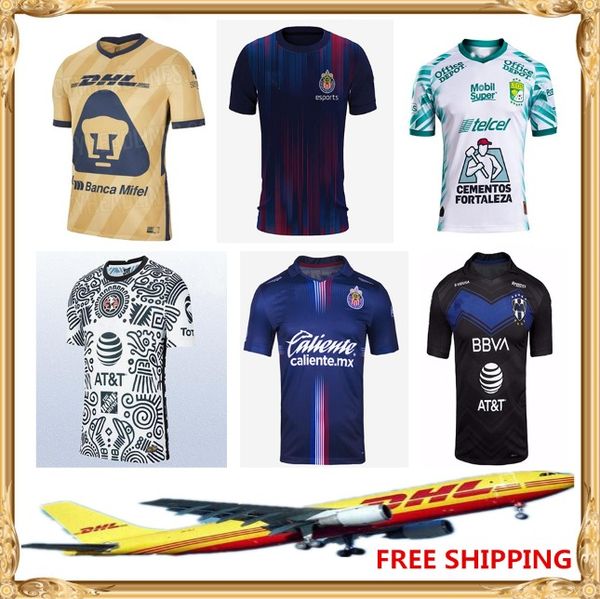 dhl 2020 2021 chivas de guadalajara home away third esports soccer jerseys 20/21 club america unam gold leon camiseta de futbo, Black;yellow 
dhl 2020 2021 chivas de guadalajara home away third esports soccer jerseys 20/21 club america unam gold leon camiseta de futbo, Black;yellow