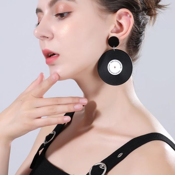 dangle & chandelier retro vintage vinyl record acrylic drop earrings for women punk big circle geometric fashion jewelry gift, Silver
dangle & chandelier retro vintage vinyl record acrylic drop earrings for women punk big circle geometric fashion jewelry gift, Silver