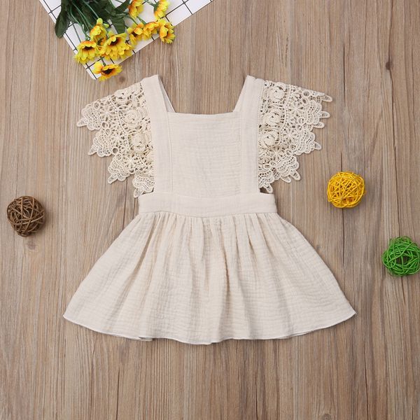 kids baby girls dress lace floral party dress sleeveless solid dress clothes, Red;yellow
kids baby girls dress lace floral party dress sleeveless solid dress clothes, Red;yellow