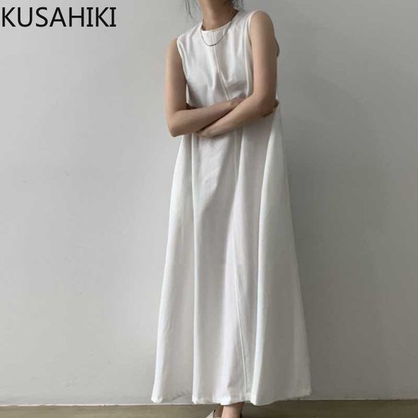 kusahiki korean sleeveless o-neck tank dress causal solid women dresses summer a-line vestido de mujer 6h596 210602, Black;gray
kusahiki korean sleeveless o-neck tank dress causal solid women dresses summer a-line vestido de mujer 6h596 210602, Black;gray