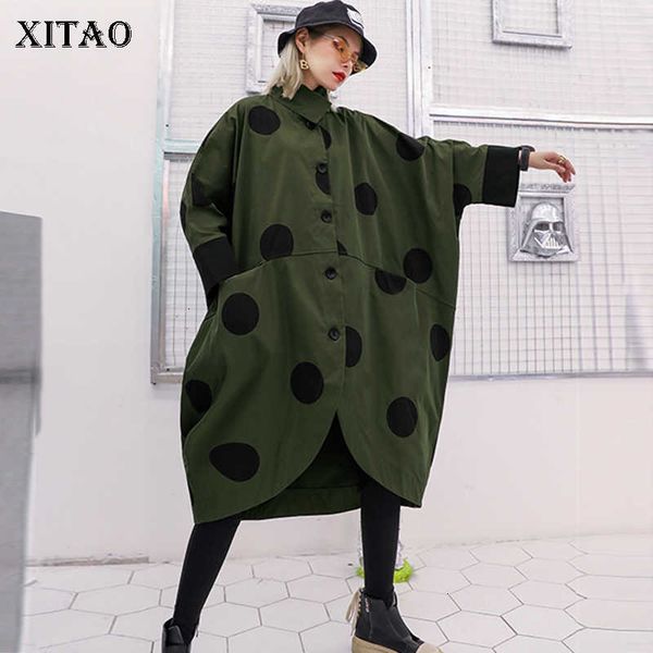 xitao irregular plus size trench women polka dot autumn single breast pocket elegant patchwork turn down collar coat gcc1781 201027, Tan;black
xitao irregular plus size trench women polka dot autumn single breast pocket elegant patchwork turn down collar coat gcc1781 201027, Tan;black