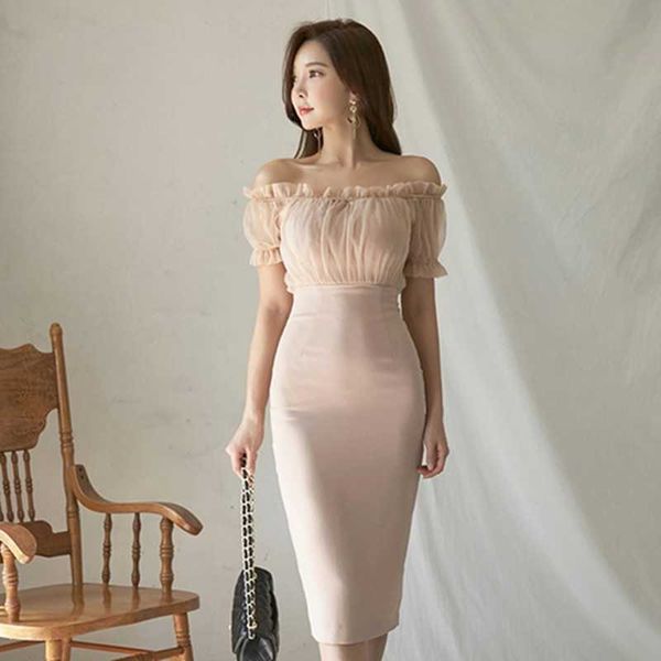 elegant office summer dress women slash neck sheath pencil dresses ol patchwork party bodycon vestidos 210525, Black;gray
elegant office summer dress women slash neck sheath pencil dresses ol patchwork party bodycon vestidos 210525, Black;gray
