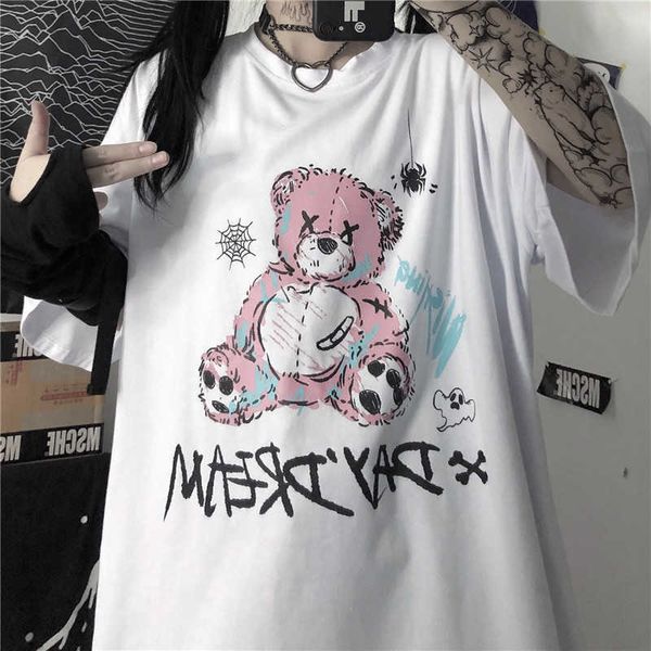 2021 new design round neck t-shirt simple short sleeve women's loose dark fashion, White
2021 new design round neck t-shirt simple short sleeve women's loose dark fashion, White