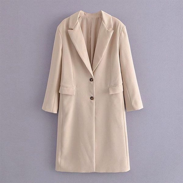 women's trench coats the fall 2021 coat lapel long-sleeved linen loose retro back split female long single-breasted, Tan;black
women's trench coats the fall 2021 coat lapel long-sleeved linen loose retro back split female long single-breasted, Tan;black