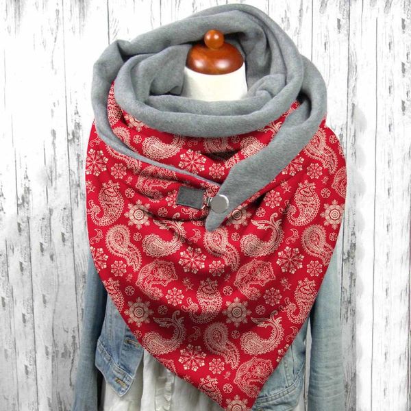 scarves women scarf with clips snowflake print fashion retro female multi-purpose infinity shawl button warm comfortable, Blue;gray
scarves women scarf with clips snowflake print fashion retro female multi-purpose infinity shawl button warm comfortable, Blue;gray