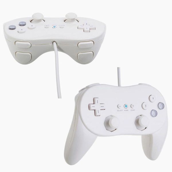 2pcs white classic wired game controller for gamepad pro remote controllers & joysticks
2pcs white classic wired game controller for gamepad pro remote controllers & joysticks