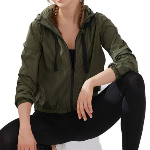 yoga outfits sold women running outdoor hooded zipper coat fitting suntan windbreaker gym workout exercise jackets breathable suit, White;red
yoga outfits sold women running outdoor hooded zipper coat fitting suntan windbreaker gym workout exercise jackets breathable suit, White;red