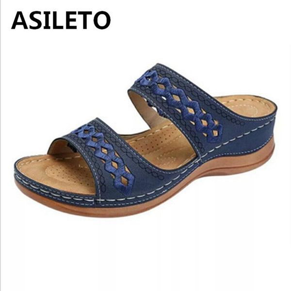 asileto new 2021 women sandals open toe wedge heels soft comfy slip-on hollow out exotic classic big size 35-43 casual s2168, Black
asileto new 2021 women sandals open toe wedge heels soft comfy slip-on hollow out exotic classic big size 35-43 casual s2168, Black