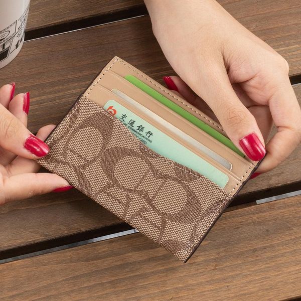 card holders fashion mini genuine leather women luxury style letter business s bag coin purse driving license, Brown;gray
card holders fashion mini genuine leather women luxury style letter business s bag coin purse driving license, Brown;gray