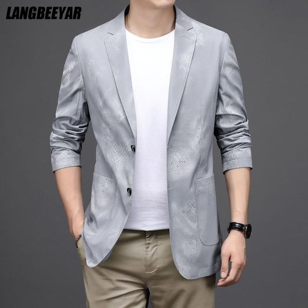 grade new style brand casual korean fashion pattern men suits jacket slim fit trending classic blazer coats men clothes 2021, White;black
grade new style brand casual korean fashion pattern men suits jacket slim fit trending classic blazer coats men clothes 2021, White;black