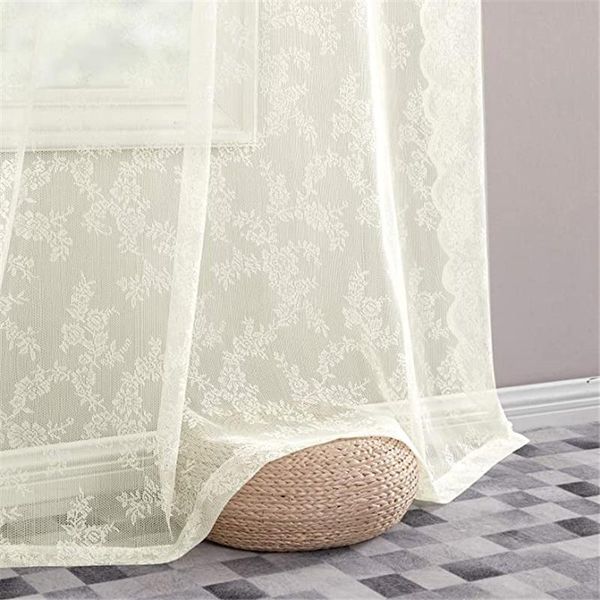 beige sheer curtains rose lace window drapes for bedroom living room retro style vintage to light filtering
beige sheer curtains rose lace window drapes for bedroom living room retro style vintage to light filtering