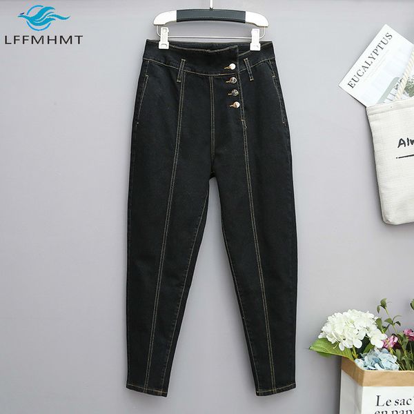 2021 spring summer new fashion women 5xl large size office lady casual button up chic denim pant high waist trouser fjku, Blue
2021 spring summer new fashion women 5xl large size office lady casual button up chic denim pant high waist trouser fjku, Blue