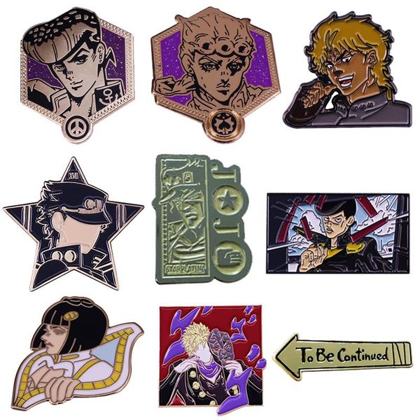 pins, brooches hirohiko araki manga jojos bizarre adventure golden wind series badge cool anime pin jotaro dio bucciarati to be continued..., Gray
pins, brooches hirohiko araki manga jojos bizarre adventure golden wind series badge cool anime pin jotaro dio bucciarati to be continued..., Gray