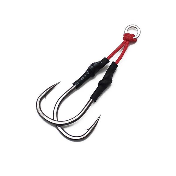 3pairs metal fishing double jigging hook fishhooks 1/0-9/0 slow jigging assist hooks sea boat fishing accessory tackle
3pairs metal fishing double jigging hook fishhooks 1/0-9/0 slow jigging assist hooks sea boat fishing accessory tackle