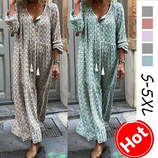 casual dresses women fashion v neck plus size bohemian floral print tassel drawstring long sleeve dress, Black;gray
casual dresses women fashion v neck plus size bohemian floral print tassel drawstring long sleeve dress, Black;gray