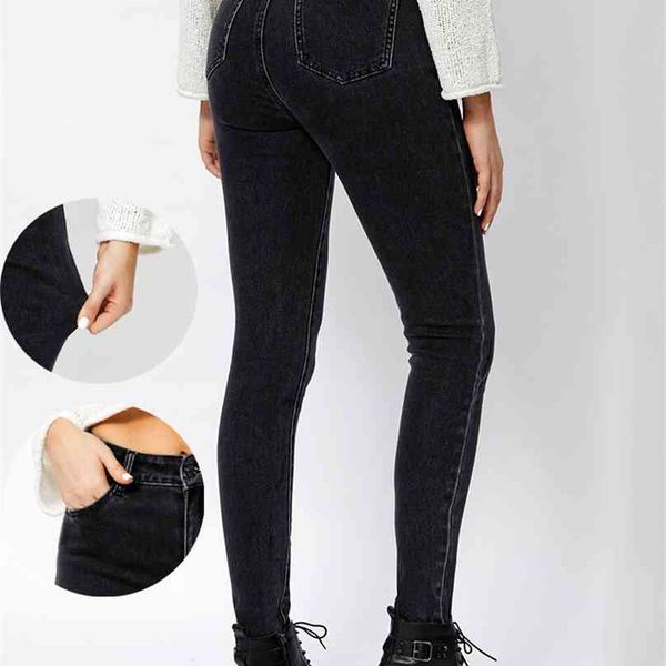 women's skinny jeans woman high waist pants pencil pants for women jeans mom jean clothing woman clothes trousers 210922, Blue
