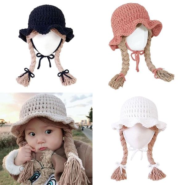caps & hats handmade knitted baby girls wig hat born wigs brades kids crochet plaits cap l9cd, Yellow
caps & hats handmade knitted baby girls wig hat born wigs brades kids crochet plaits cap l9cd, Yellow
