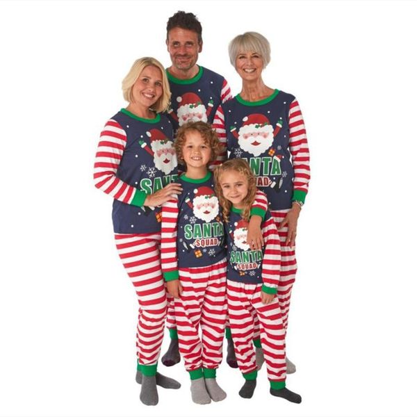 family matching outfits striped christmas clothes mommy daddy and me pajamas mother daughter father son & baby sleepwear, Blue
family matching outfits striped christmas clothes mommy daddy and me pajamas mother daughter father son & baby sleepwear, Blue