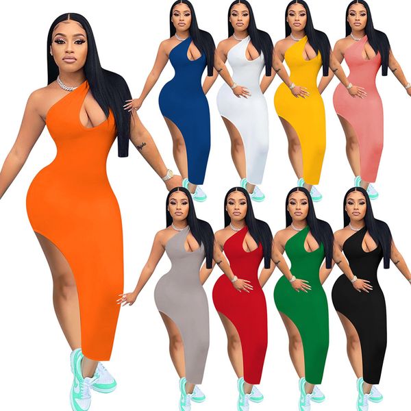 inclined shoulder bandage party dress for women hollow out side high split skinny fashion body-shaping sundress new, Black;gray
inclined shoulder bandage party dress for women hollow out side high split skinny fashion body-shaping sundress new, Black;gray