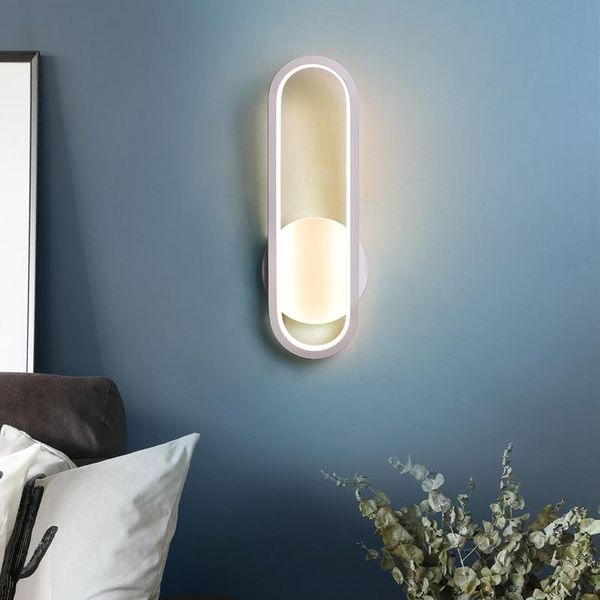 wall lamp oval deisign led lamps black/white for bedisde stairway aisle living room music bar indoor home aluminum sconce fixture
wall lamp oval deisign led lamps black/white for bedisde stairway aisle living room music bar indoor home aluminum sconce fixture