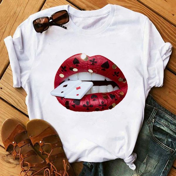 women's t-shirt t-shirts women lip watercolor short sleeve 90s spring summer tshirt lady print clothes graphic female tee, White
women's t-shirt t-shirts women lip watercolor short sleeve 90s spring summer tshirt lady print clothes graphic female tee, White