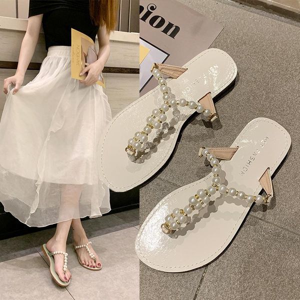 slippers 2021 shining boho shoes fashion bohemia pearl sandals women t-strap thong flip flops summer casual beach sweet, Black
slippers 2021 shining boho shoes fashion bohemia pearl sandals women t-strap thong flip flops summer casual beach sweet, Black