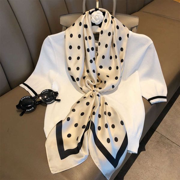 new korean decorative plaid versatile wave point scarves, professional women's art square scarves, Blue;black
new korean decorative plaid versatile wave point scarves, professional women's art square scarves, Blue;black