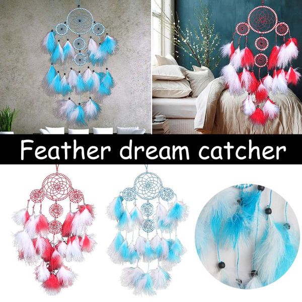 decorative objects & figurines circular feathers dream catcher wall hanging decoration decor craft living room decorations wind chimes
decorative objects & figurines circular feathers dream catcher wall hanging decoration decor craft living room decorations wind chimes