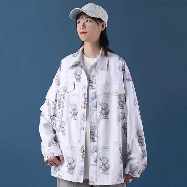 men's jackets hip hop streetwear jacket bear balloon letter print chain coat 2021 mens autumn harajuku casual winter, Black;brown
men's jackets hip hop streetwear jacket bear balloon letter print chain coat 2021 mens autumn harajuku casual winter, Black;brown