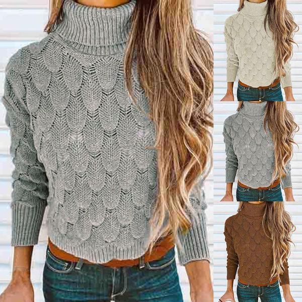high neck woven hollow sweater feather layered women's loose pullover long sleeve short knit turtleneck casual full sweaters, White;black
high neck woven hollow sweater feather layered women's loose pullover long sleeve short knit turtleneck casual full sweaters, White;black