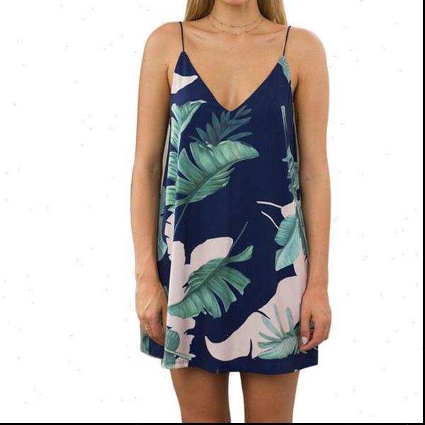 womens vestidos leaf print deep v neck backless dress women summer beach dress spaghetti strap slip dress, Black;gray
womens vestidos leaf print deep v neck backless dress women summer beach dress spaghetti strap slip dress, Black;gray