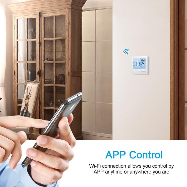 smart home control 16a wi-fi thermostat week programmable digital temperature controller app floor heating
smart home control 16a wi-fi thermostat week programmable digital temperature controller app floor heating