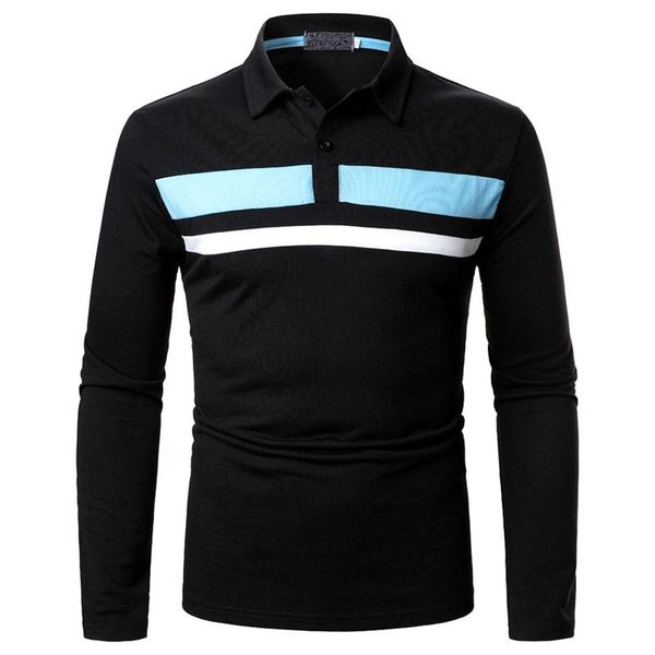 men's casual shirts men's stitching striped long sleeve sports golf shirt clothing s-xxl choose lapel sportswear #t2g, White;black
men's casual shirts men's stitching striped long sleeve sports golf shirt clothing s-xxl choose lapel sportswear #t2g, White;black