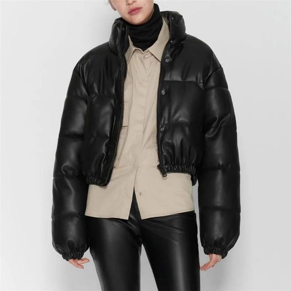 2021 new women black fur faux leather coat oversized zipper winter female pu turn down collar jacket parkas wo4x
2021 new women black fur faux leather coat oversized zipper winter female pu turn down collar jacket parkas wo4x