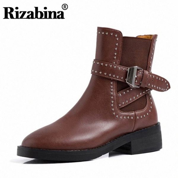 rizabina women british style buckle real leather ankle boots flats casual office work short boots footwear size 34 42 girls boots blac 65pr#, Black
rizabina women british style buckle real leather ankle boots flats casual office work short boots footwear size 34 42 girls boots blac 65pr#, Black
