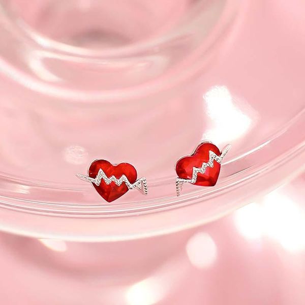 stud earrings red zircon crystal heart for women cute sweet simple vintage fashion korean student girl gift jewelry boyulige, Golden;silver
stud earrings red zircon crystal heart for women cute sweet simple vintage fashion korean student girl gift jewelry boyulige, Golden;silver
