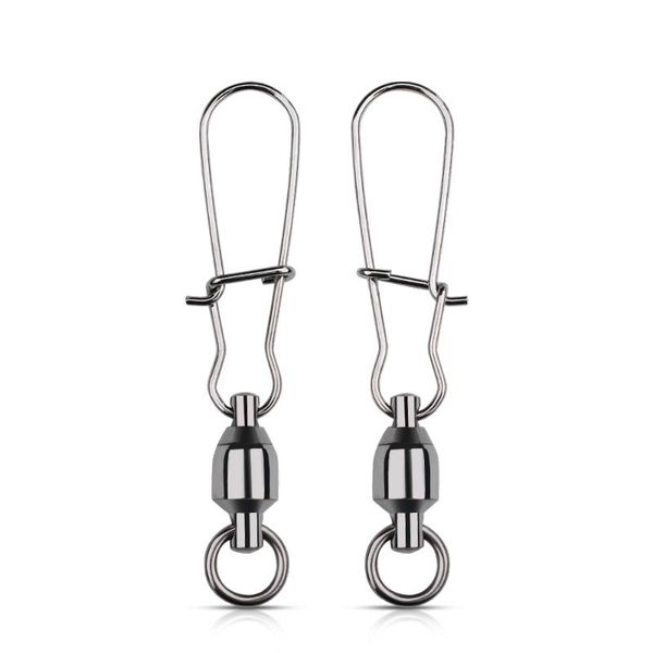 10/20pcs stainless steel fishing connector swivels interlock rolling with hooked bearing fishhook lure tackle accessories
10/20pcs stainless steel fishing connector swivels interlock rolling with hooked bearing fishhook lure tackle accessories