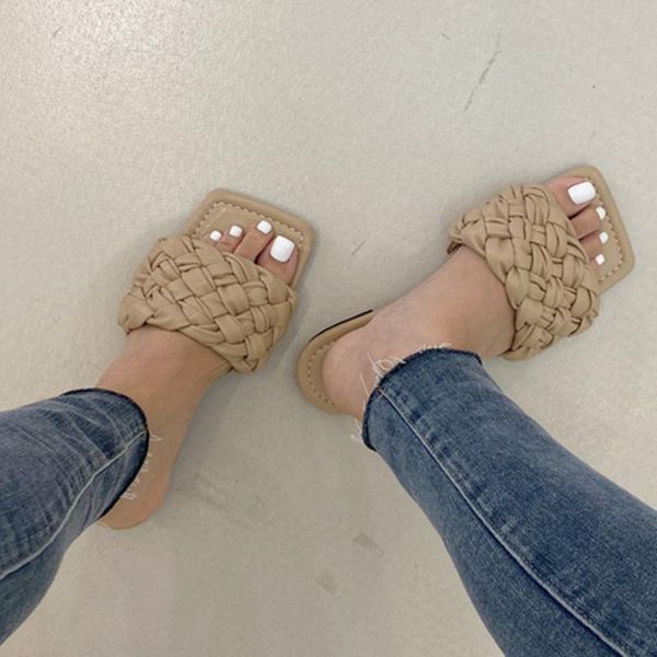 slippers termainoov women silders flats fashion rattan weave big size sandals beach shoes, Black
slippers termainoov women silders flats fashion rattan weave big size sandals beach shoes, Black