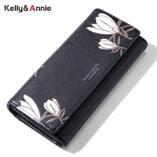 wallets 2021 designer flower print long wallet women pu leather brand female purse carteira fashion trifold clutch, Red;black
wallets 2021 designer flower print long wallet women pu leather brand female purse carteira fashion trifold clutch, Red;black
