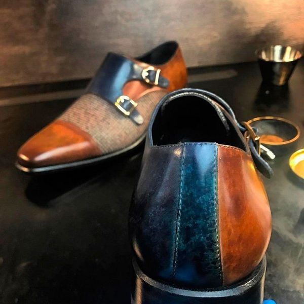 dress shoes men of plutonium leather handcrafted buckle belts classic men's casual ankle shoes fashion autumn fight designer kr374 48pp, Black
dress shoes men of plutonium leather handcrafted buckle belts classic men's casual ankle shoes fashion autumn fight designer kr374 48pp, Black