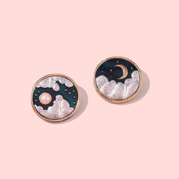 pins, brooches retro personality sun moon metal enamel brooch fashion exquisite sunrise sunset pin charm lapel backpack jewelry gift for fam, Gray
pins, brooches retro personality sun moon metal enamel brooch fashion exquisite sunrise sunset pin charm lapel backpack jewelry gift for fam, Gray