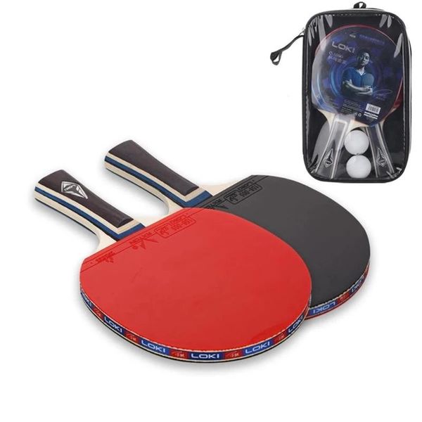 table tennis raquets 2pcs rackets set 5 layers pure wood with ittf approved rubbers training pong paddle bat for children student
table tennis raquets 2pcs rackets set 5 layers pure wood with ittf approved rubbers training pong paddle bat for children student