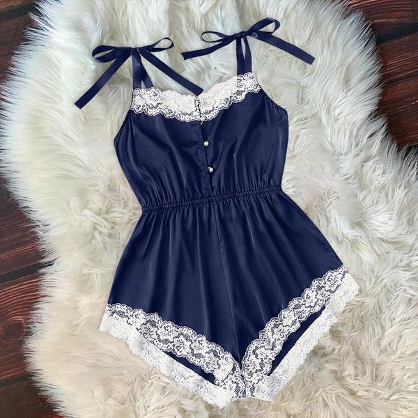 pijamas lingerie fashion women sleepwear bodysuit jumpsuit lace satin silk underwear pijama mujer, Black;red
pijamas lingerie fashion women sleepwear bodysuit jumpsuit lace satin silk underwear pijama mujer, Black;red