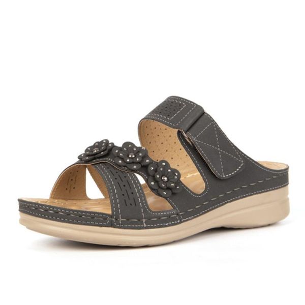 2021 rhinestone flower ladies roman slippers women's beach mother shoes open toe concise women sandals c189, Black
2021 rhinestone flower ladies roman slippers women's beach mother shoes open toe concise women sandals c189, Black