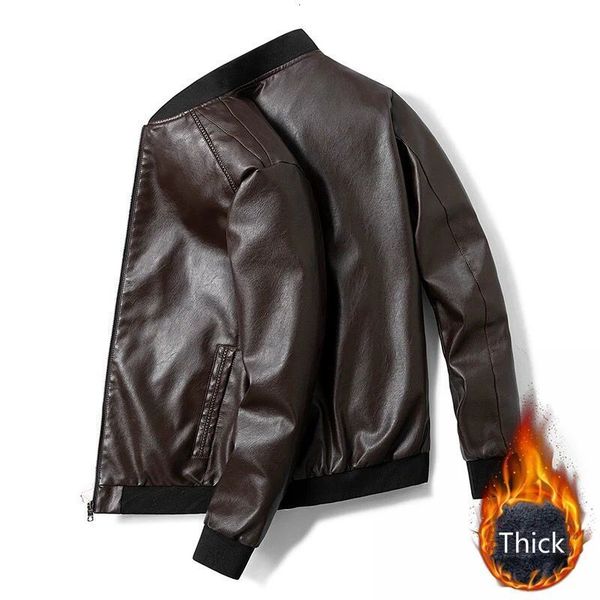 2021 new flight bomber leather military jacket men black brown vintage coat male winter thicken warm fleece parkas waie
2021 new flight bomber leather military jacket men black brown vintage coat male winter thicken warm fleece parkas waie