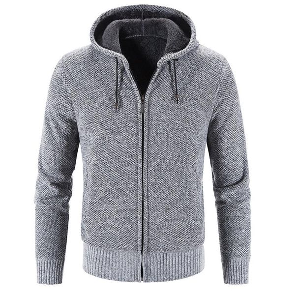 men's jackets sweater cardigan jacket winter slim long sleeved plus velvet hooded zipper warm casual men knitwear coat #40, Black;brown
men's jackets sweater cardigan jacket winter slim long sleeved plus velvet hooded zipper warm casual men knitwear coat #40, Black;brown