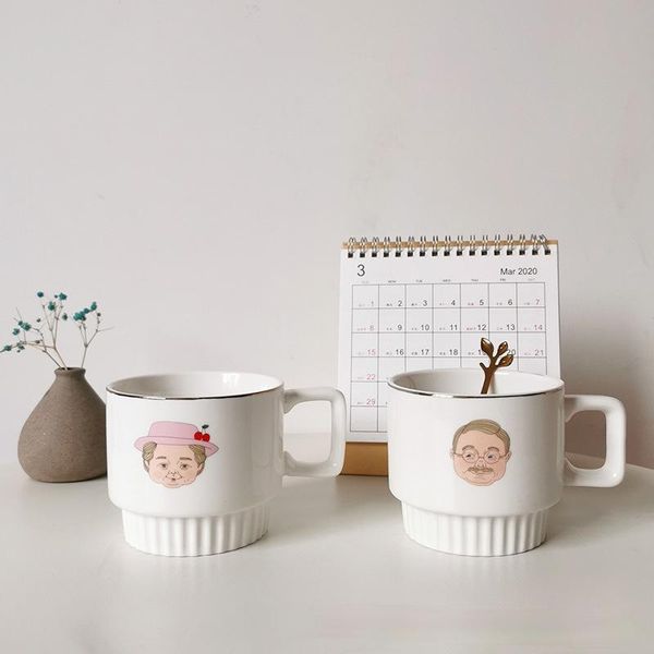 mugs 350ml creative grandpa and grandma coffee mug portable insulation ceramic mini office home couple breakfast tea cup
mugs 350ml creative grandpa and grandma coffee mug portable insulation ceramic mini office home couple breakfast tea cup