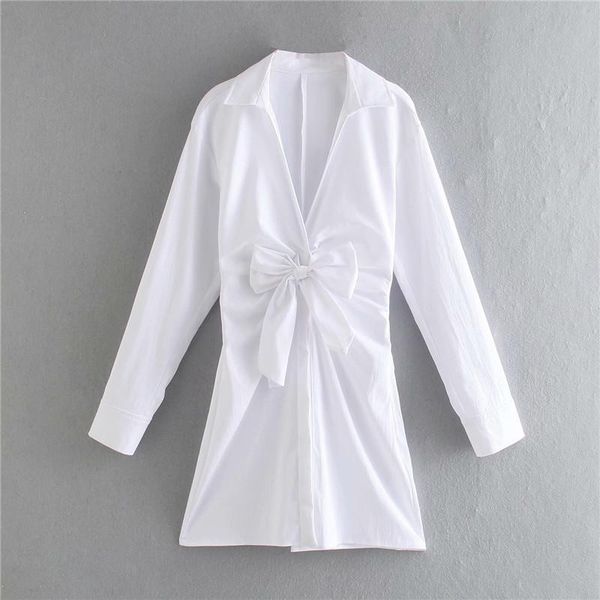 casual dresses evfer women fashion knotted bow waist white mini chic lady elegant v-neck long sleeve high solid cotton dress, Black;gray
casual dresses evfer women fashion knotted bow waist white mini chic lady elegant v-neck long sleeve high solid cotton dress, Black;gray